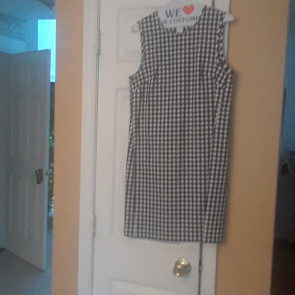 Theory Checkered Dress